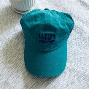 L.L. Bean Logo Teal Baseball Cap